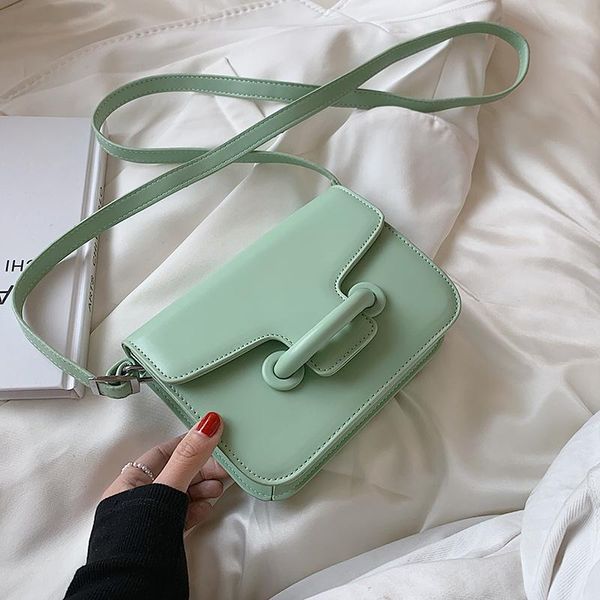 

evening bags white mini pu leather crossbody flap for women 2021 simple fashion luxury shoulder handbags and purse clutch