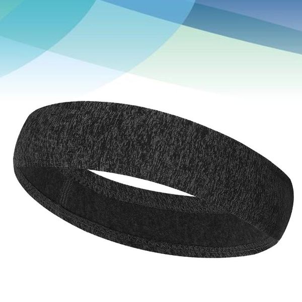 

sweatband simple fitness headband practical breathable sweat-absorbing for woman man (black), Yellow;black