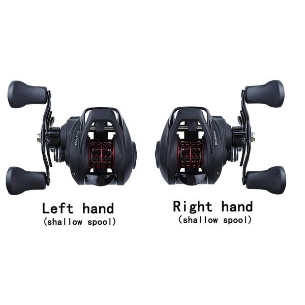 

fishing reel bf2000 baitcasting high speed 7.2:1gear ratio 12+1bb stainless steel handle line spool accessories reels