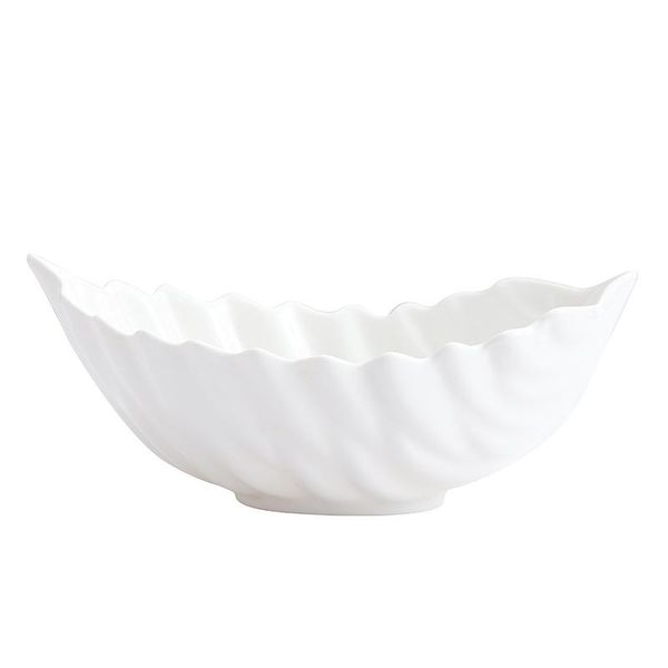

disposable dinnerware creative pure white ceramic bowl french soup pasta fruit salad western household large tableware dishes