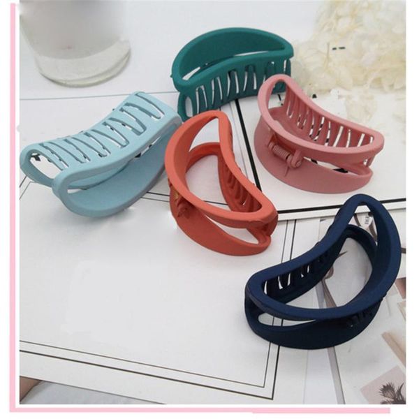 

hair clips women lady claw resin barrette crab clamp hairs pins headwear accessories for femme