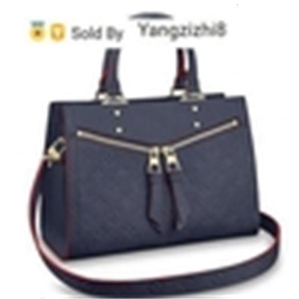

yangzizhi8 le sully pm blue real caviar lambskin m54195 boy chain flap bag handbags shoulder messenger bags totes, Black;red