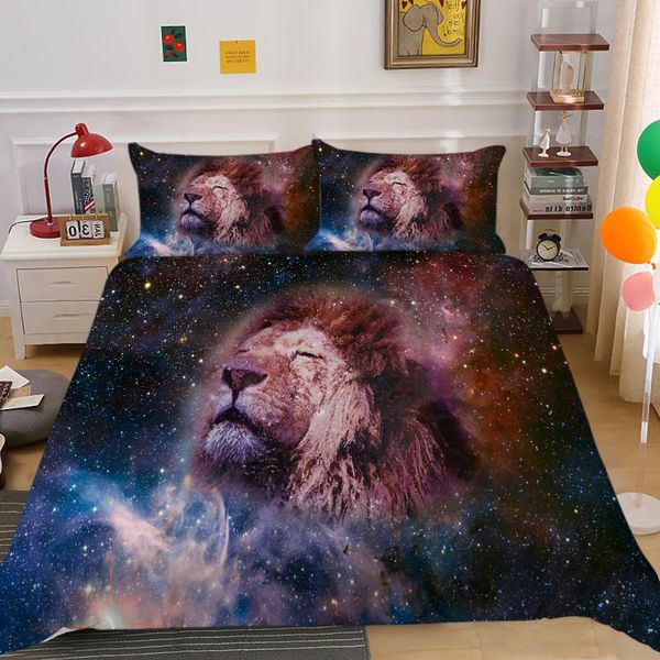 

bedding sets soft and covers lion king full twin single double animal image unique design home deco comforter cover