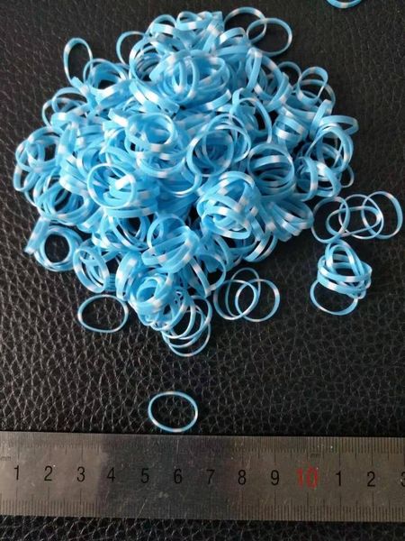 

add some rubber bands pet grooming band dog headwear teddy york 2mm apparel