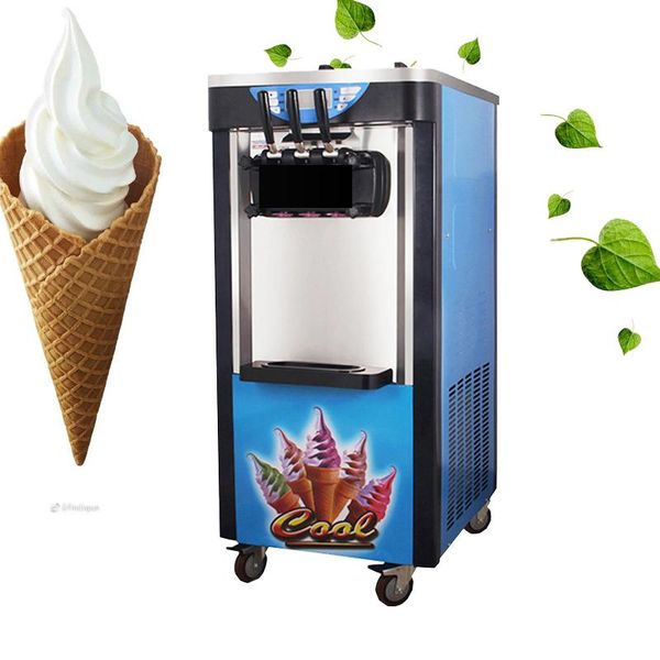 

ice cream making machine the most vertical three flavor soft commercial