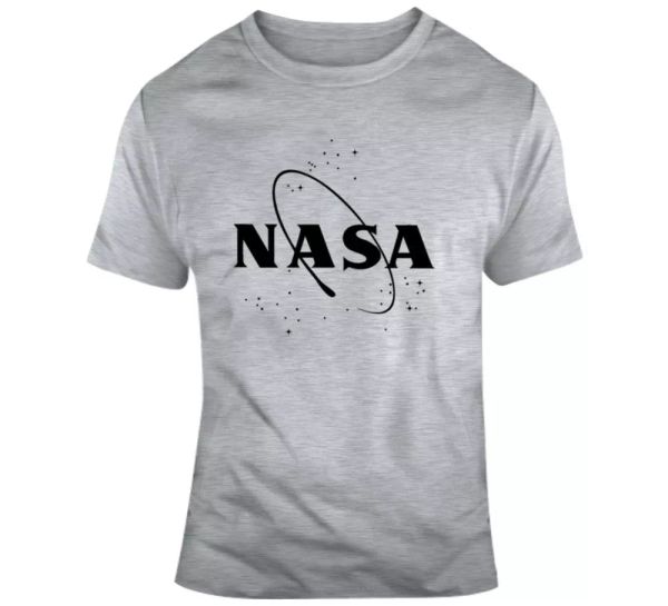 

nasa space agency usa mars moon universe galaxy earth t shirt, White;black