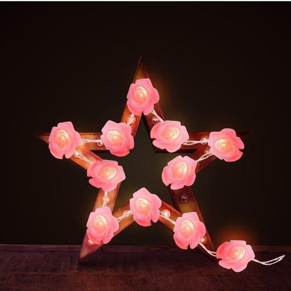 

strings rose fairy string lights 3 meter 20 led light for wedding festival party