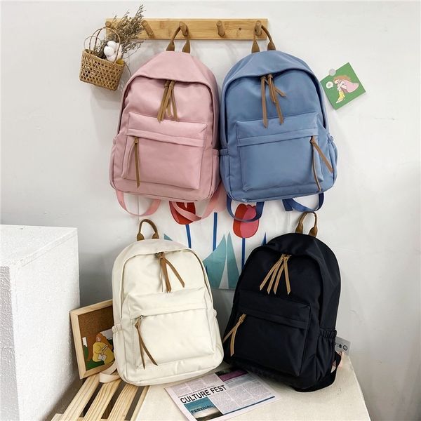 

casual backpack cute women nylon school bags for teenage girl mochilas rucksacks backbag