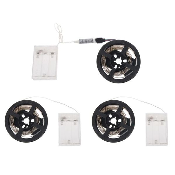

strips 4.5v non waterproof rgb battery operated 30 led/m flexible strip light tv back lighting kit l22