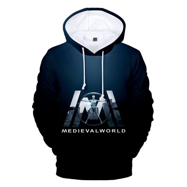

men's hoodies & sweatshirts westworld hoodie 3d custom printed women/men harajuku casual streetweat boys/girls clothes, Black