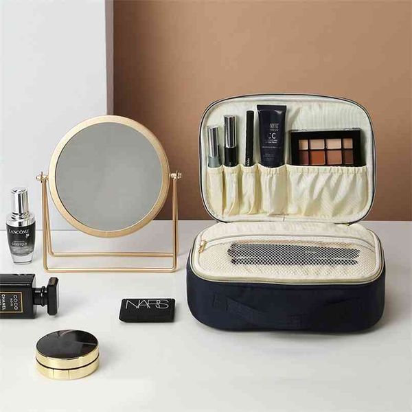

makeup bag portable women beauty case cosmetic toiletries organizer wash pouch travel essential kits supplies 210825