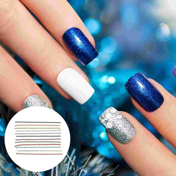

nail drill & accessories 1 box chain art charm zinc alloy manicure nails diy