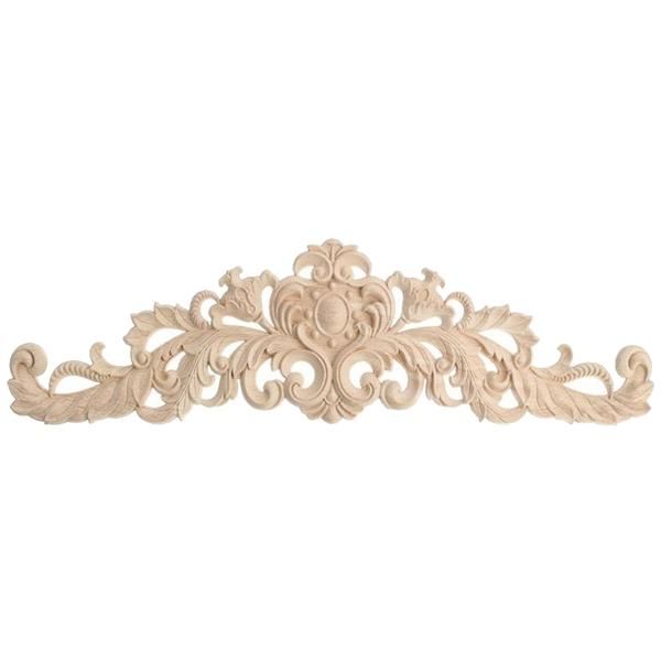 

decorative objects & figurines 40x12cm exquisite classic rubber wood carved applique furniture natural decal color