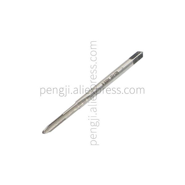 

metric machine tap m2 x 0.4 mm pitch thread 3 flutes, high speed steel forming pointed tap, hss screw plug tap. hand tools
