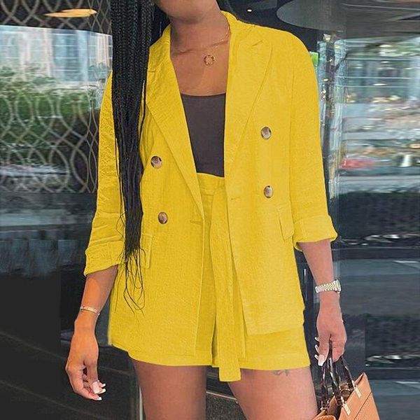 

women's suits & blazers vonda women long sleeve coat ladies solid color ol office blazer loose outerwear femme party streetwears oversi, White;black
