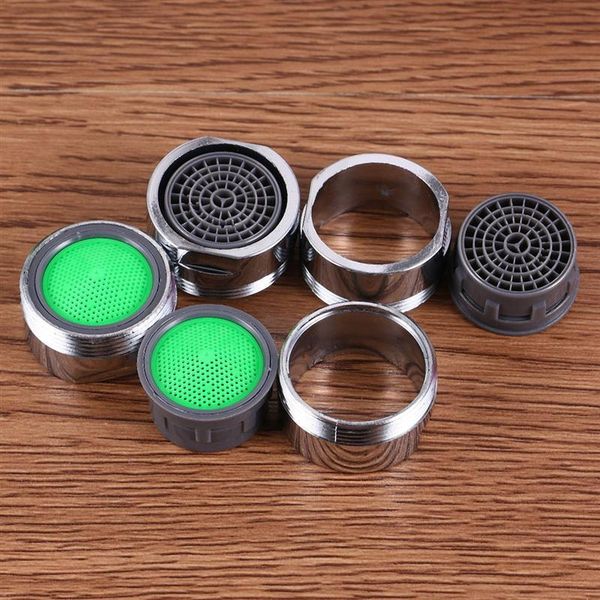 

kitchen faucets 6pcs 24mm small threaded plastic aerator faucet bubbler sprayer water saving filter nozzle polished for