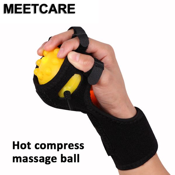 

new electric hand massage ball compress stroke hemiplegia finger rehabilitation training machine finger recovery equipment p
