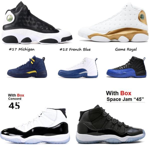 

12 basketball shoes 12s mens sports sneakers university gold indigo 11 black dark concord unc cherry gym 11s red high trainers with keychain