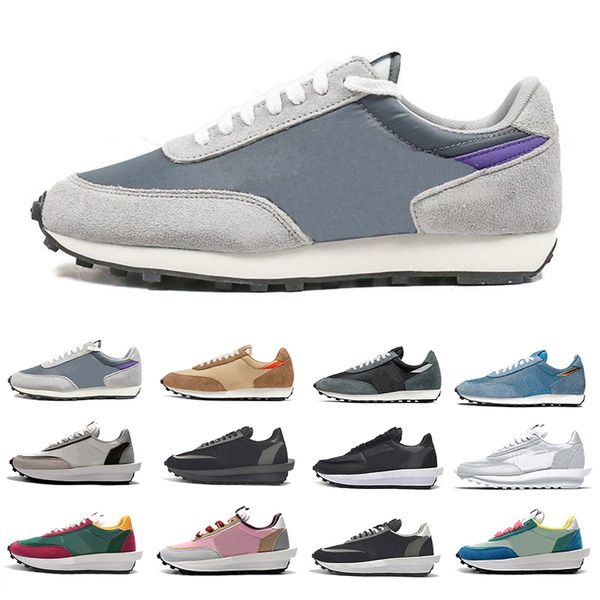 

white nylon vaporwaffle mens women running shoes triple black ldv waffle wolf grey hyper grape pine green outdoor sports trainers sneakers