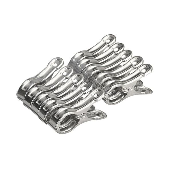 

clothing & wardrobe storage clothes peg 10pcs outfit stainless steel beach towel clips keep your from blowing away drop utility clothespins