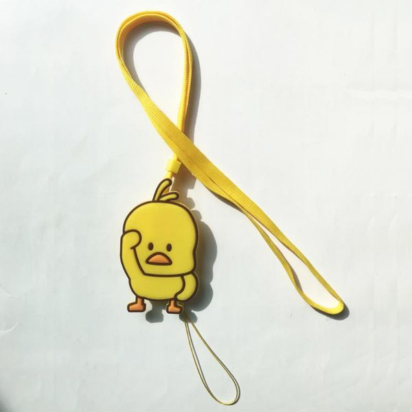 

cell phone straps & charms 50pcs/lot cartoon satellite flower lanyard neck strap id card phones camera hang rope lariat yellow duck flamingo