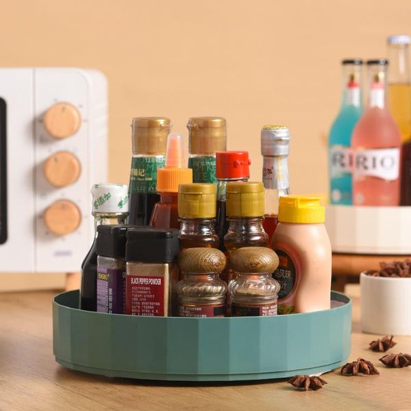 

kitchen storage & organization multifunctional racks rotating box cosmetic organizer deskshelf living room kuchnia accessories df50