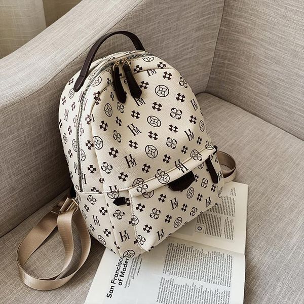 

small backpack women soft pu leather zipper shoulder bag vintage multifunction simple solid crossbody bags travel daily bagpack