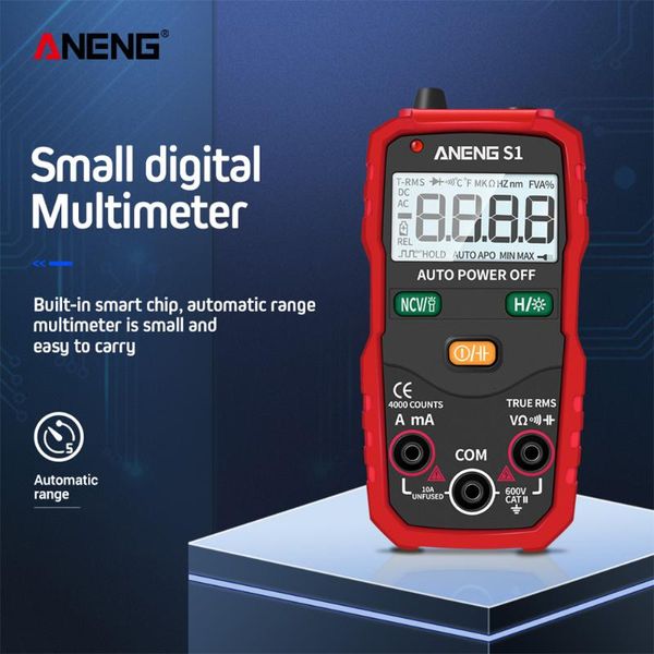 

multimeters digital multimeter auto ranging ac/dc capacitor electrical meter tester