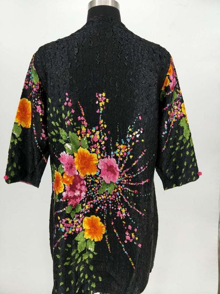 

casual dresses 2021 arrival amygu straight print full button knee-length regular natural mandarin collar spring, Black;gray
