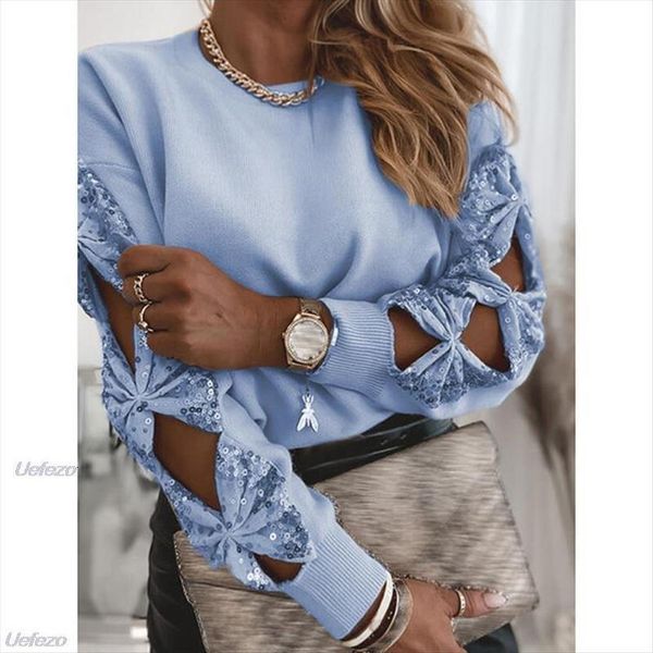 

women sequin autumn winter womens sweater off shoulder pullovers solid color ladies casual long sleeve, White;black