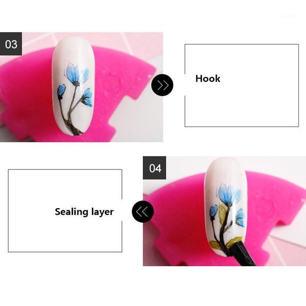 

pcs ink nails 12 colors liquid gel inks polish marble fancy salon design sj661