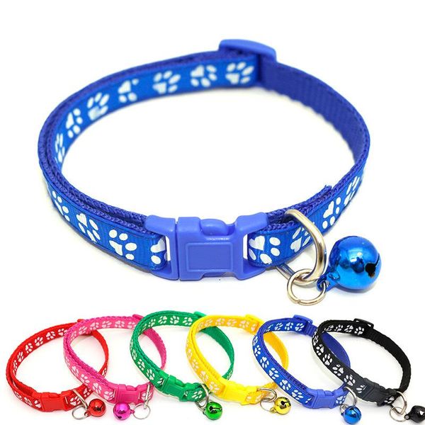 

easy wear cat collar with bell adjustable buckle dog puppy pet supplies accessories small chihuahua collars & leads