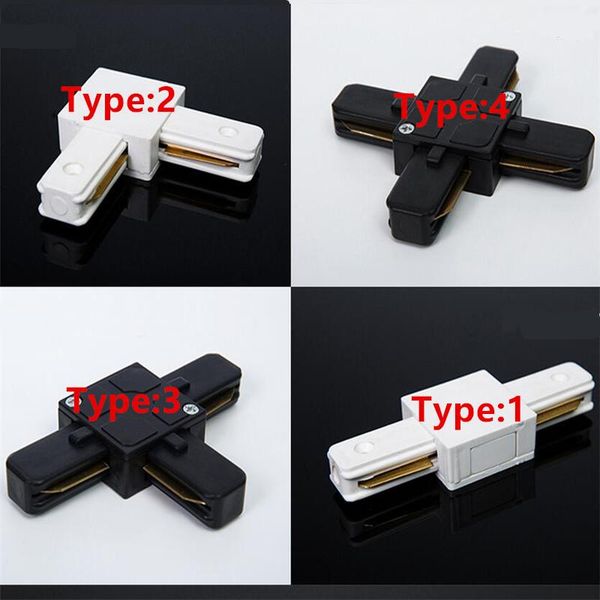 

wire four way track light rail connector fitting led connectors lights