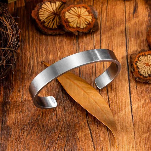 

jhsl men statement cuff bracelets bangles stainless steel black silver color fashion male jewelry father gift arrival