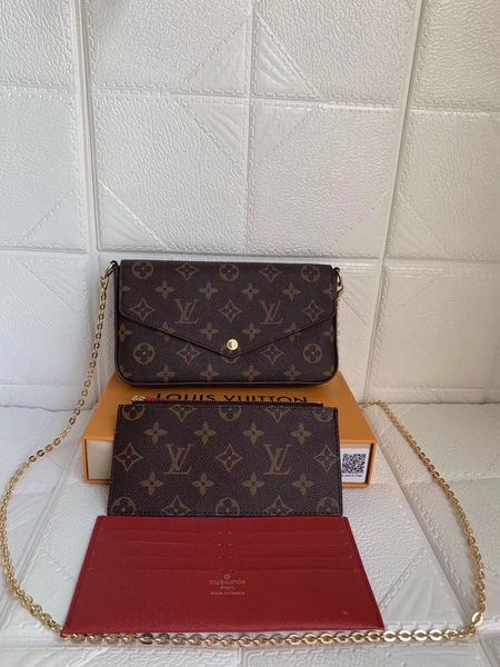 

genuine leather and pu designers women's bag handbags speedy totes purses lv louis bags vitton 055, Red;black