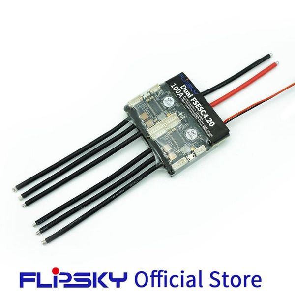

electronic speed controller for rc ship boat dual fsesc4.20 100a (based on vesc 4.20 ) with anodized aluminum heatsink flipsky rafts/inflata