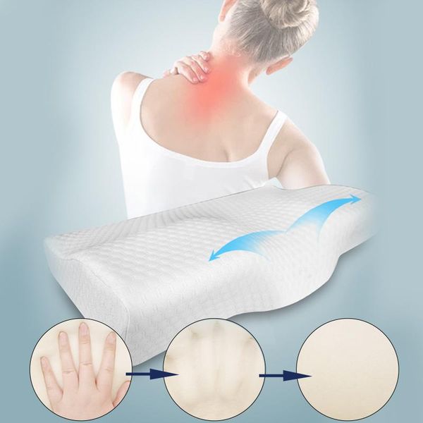 

pillow orthopedic memory for neck pain & protection slow rebound foam health care cervical cover