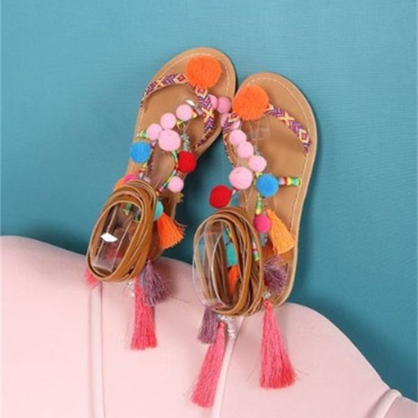 

sandal 2021 national foot tie background sandals fresh, Black