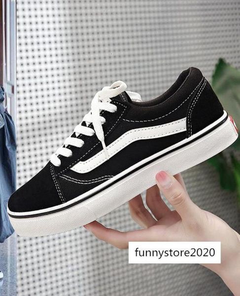 

classics old skool skateboard shoes canvas men women casual classic black white fashion sneakers
