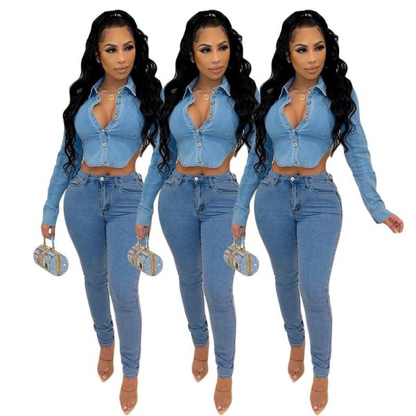 

women's jeans rstylish hip cut out hollow bandage women high waist streetwear lace up pencil pants stretchy skinny, Blue