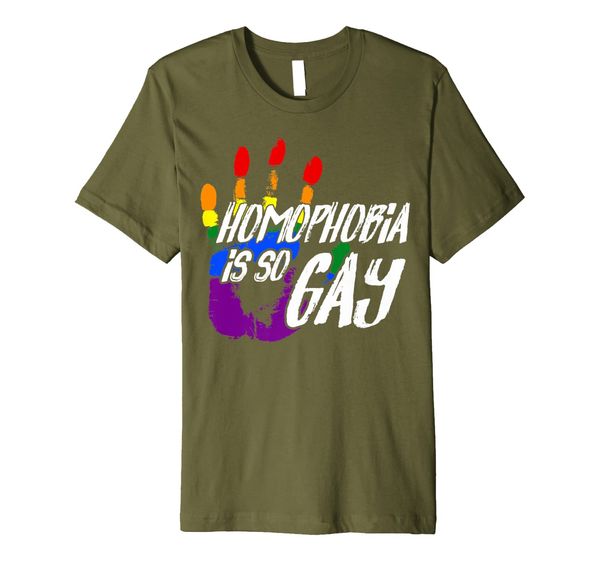 

funny quote lgbt men women anti homophobia gay pride parade premium t-shirt, White;black