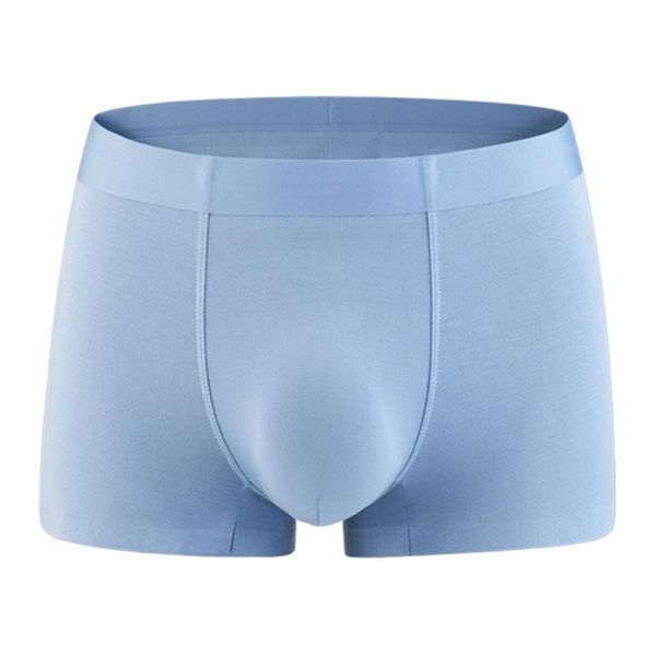 

underpants men underwear boxers breathable man solid cuecas men's comfortable modal seamless elastic boxer shorts panties, Black;white