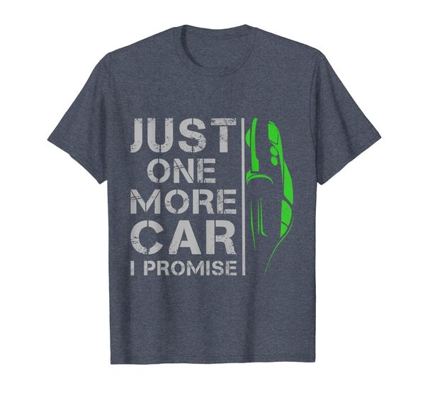 

just one more car i promise t-shirt race gear head, White;black