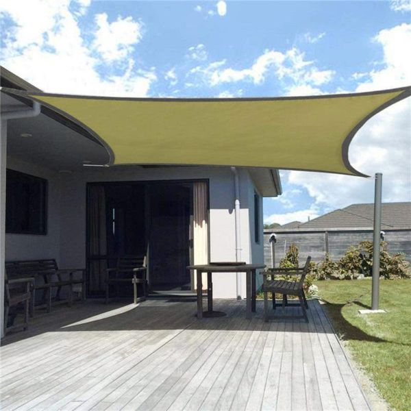 

tents and shelters waterproof sun shelter sunshade protection sail spinnaker four-corner shade awning camping for outdoor canopy garden