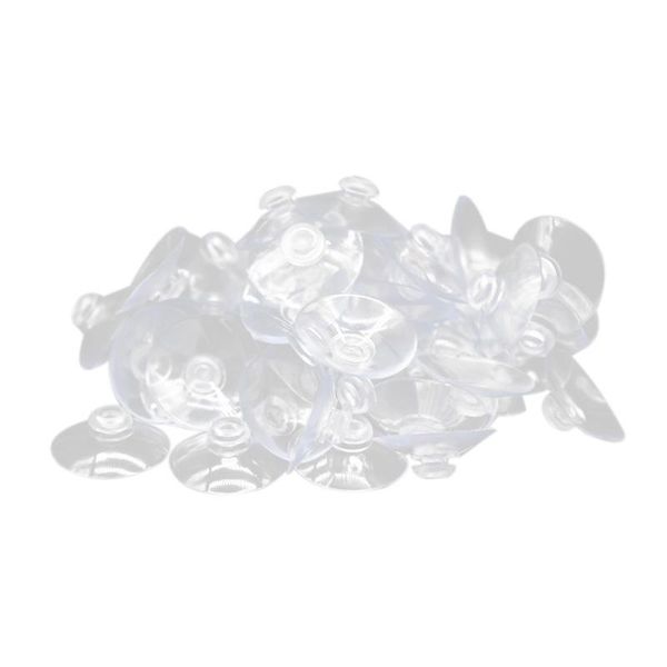 

100pcs 40mm clear suction cup sucker mushroom head lifting tools & accessories