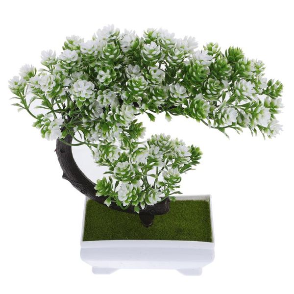 

decorative flowers & wreaths 3pcs artificial potted plant vivid fake bonsai creative