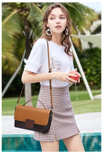 

style messenger bag female wild ins fashion one-shoulder bucket handbag designer cross body