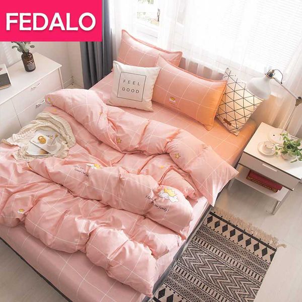 

bedding sets four-piece summer 4 sheets three-piece student dormitory aloe quilt cover single and double 1.5