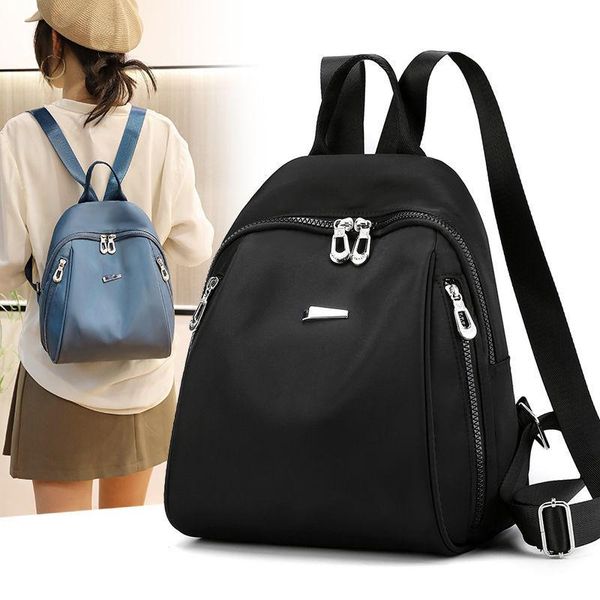 

backpack women's bags 2021 fashion nylon oxford beautiful girl canvas travel large capacity