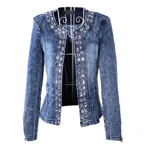 

women's jackets jaquetas jeans para mulheres, casaco feminino vintage com strass lantejoula blaser Ã¡gua casual zan7, Black;brown